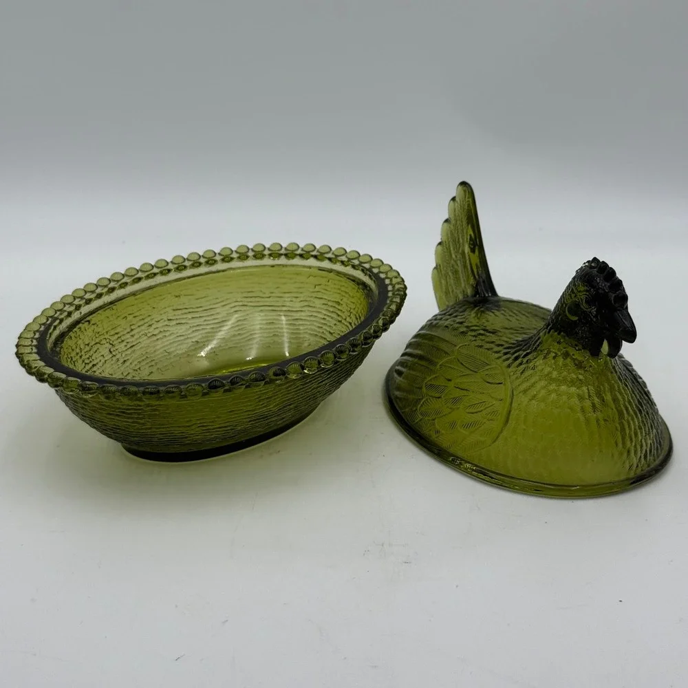 Victorian vintage olive